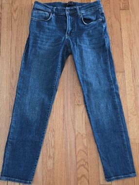 DSTLD Men's Dark Blue Jeans